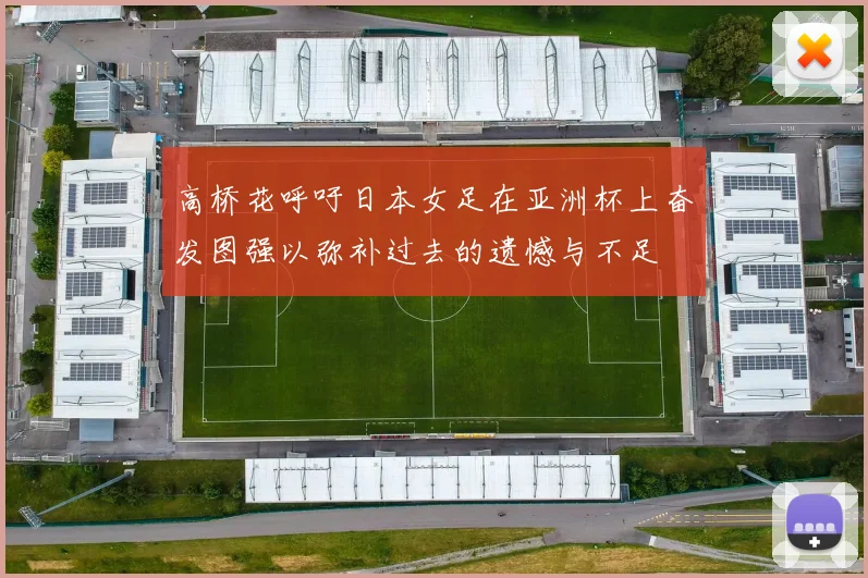 高桥花呼吁日本女足在亚洲杯上奋发图强以弥补过去的遗憾与不足